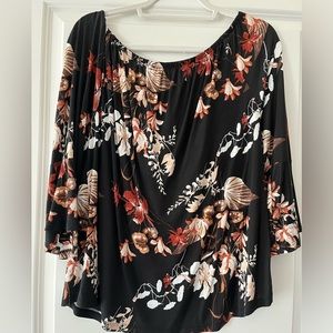 Off the Shoulder Floral Top
